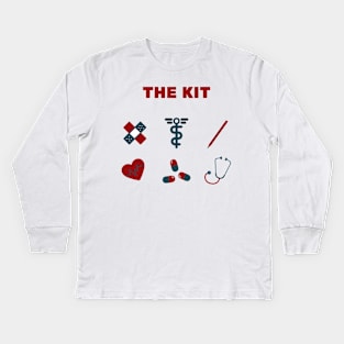 Medical Kit Kids Long Sleeve T-Shirt